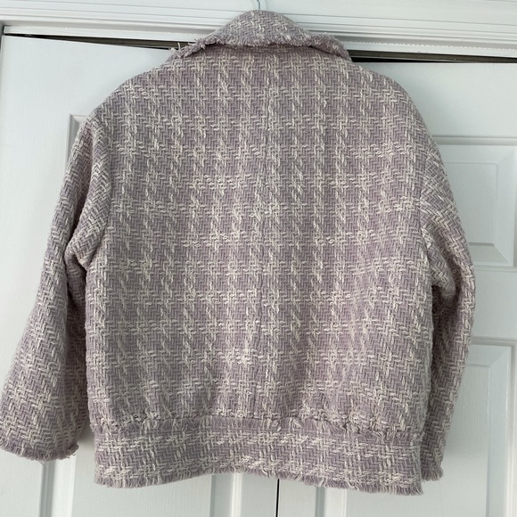 Lavender tweed coat - Picture 6 of 6